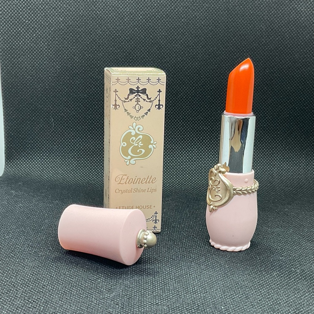 Etude House Etoinette Crystal Shine Lipstick Orangish 03